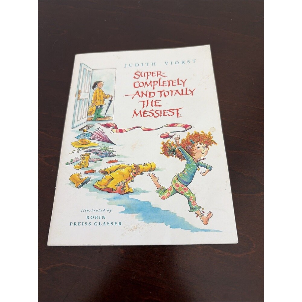 Super-Completely & Totally the Messiest - paperback, Judith Viorst 2001 Cheerios